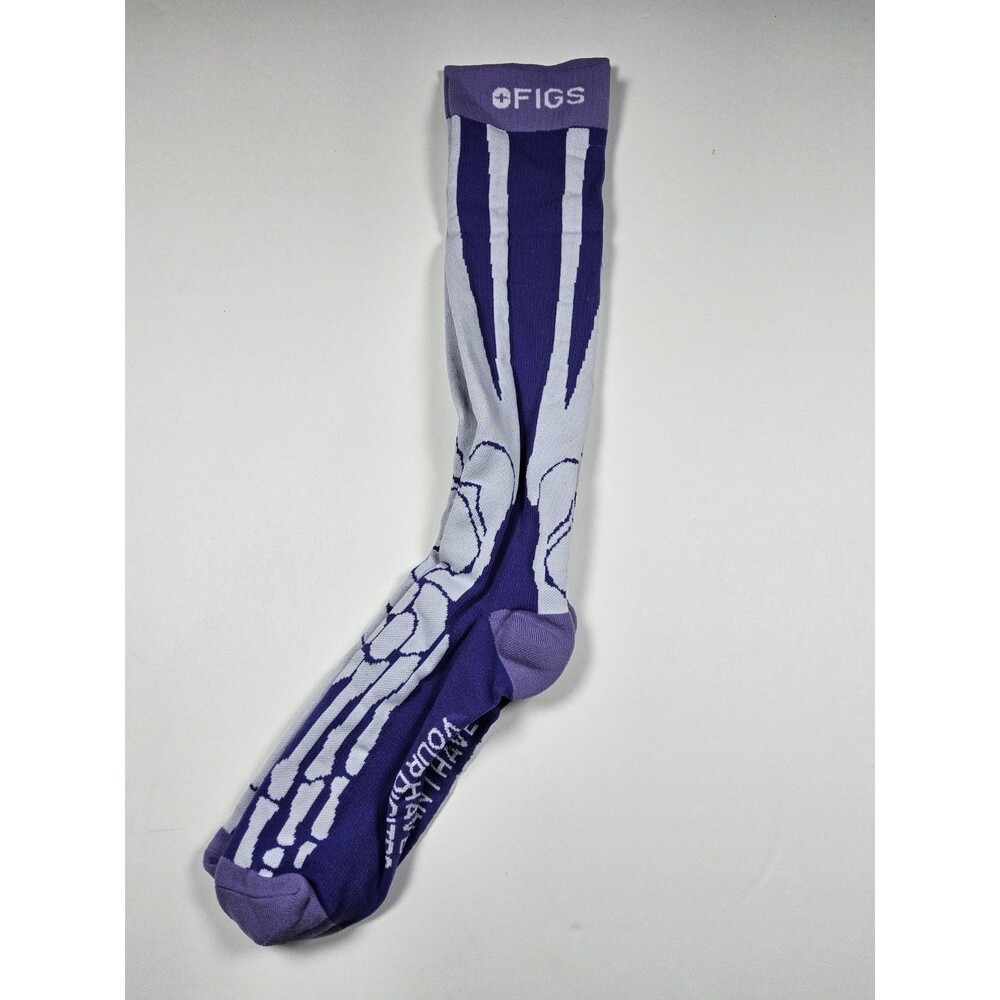 FIGS Compression Can I Have Your Digits Nurse Medical Socks Size L